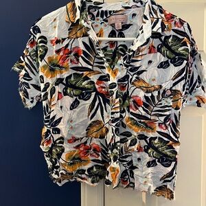 Philosophy Multicolor Floral Blouse